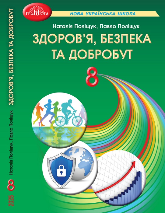 Здоров’я, безпека та добробут. 8 клас, (2025). Інтегрований курс. Поліщук Н. М.